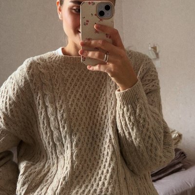 Джемпер спицами