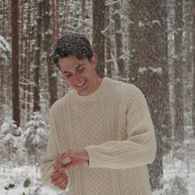 Свитер спицами