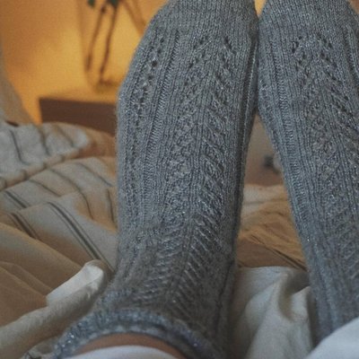 Ажурные носки