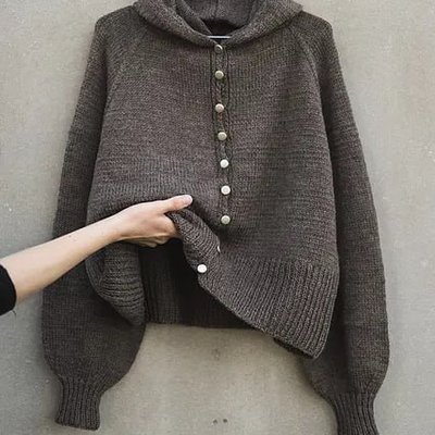 Кардиган с капюшоном