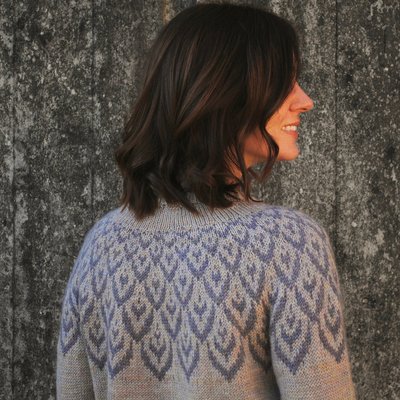Свитер с жаккардом