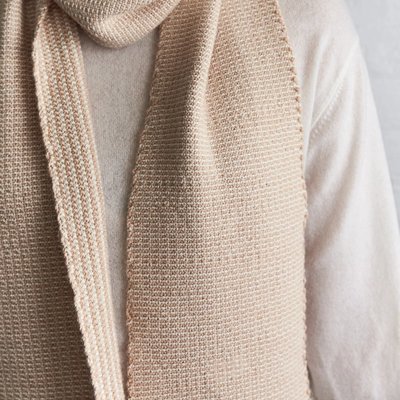 Reversible Stripes Scarf in New Yarns: Free Scarf Knitting Pattern