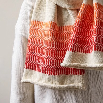 Colorwork Tube Scarf: Free Scarf Knitting Pattern