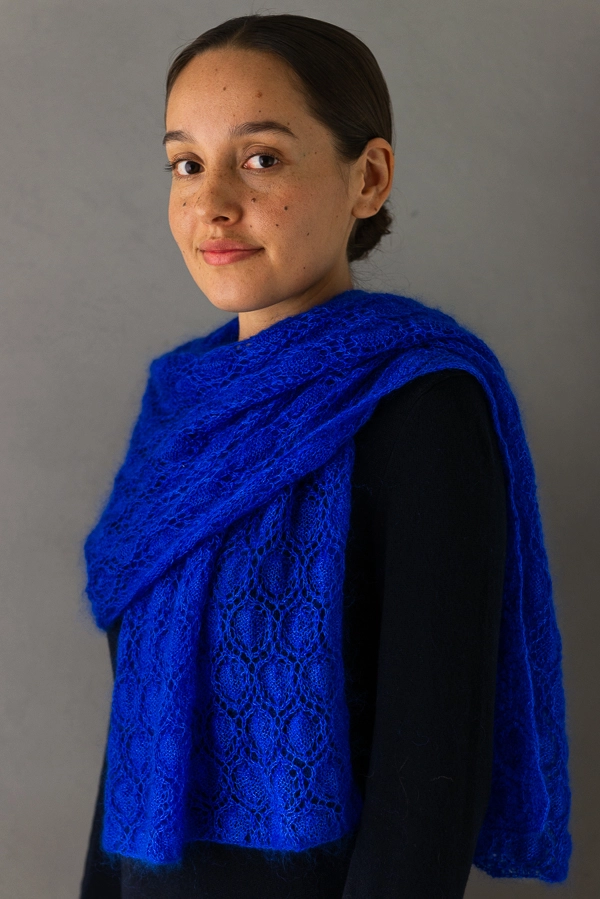 Dewdrops Wrap: Free Scarf Knitting Pattern