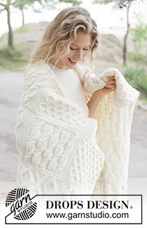 Aran Hug Blanket