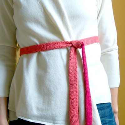 Double Knit Belt: Free Knitting Pattern + Tutorial