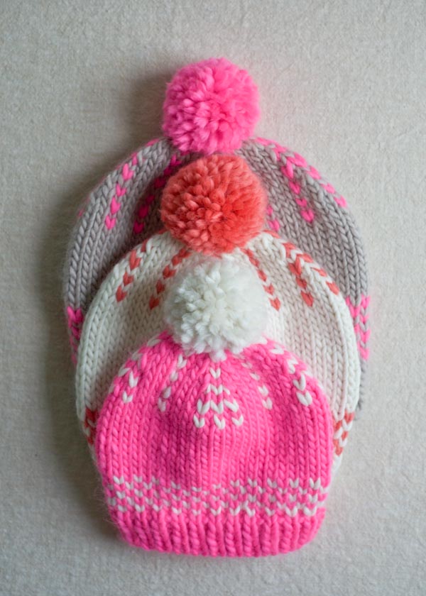 Friendly Fair Isle Hat: Free Hat Knitting Pattern