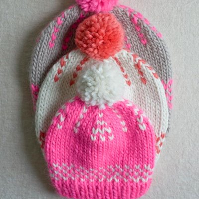 Friendly Fair Isle Hat: Free Hat Knitting Pattern