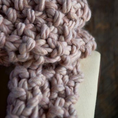Eleventh Hour Scarf in Gentle Giant: Free Scarf Knitting Pattern