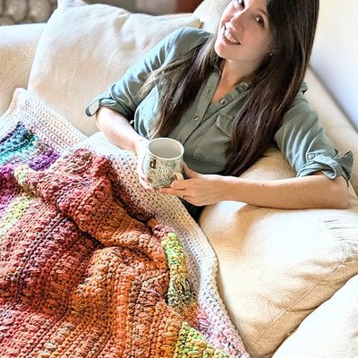 Hefty Caramel Weighted Blanket