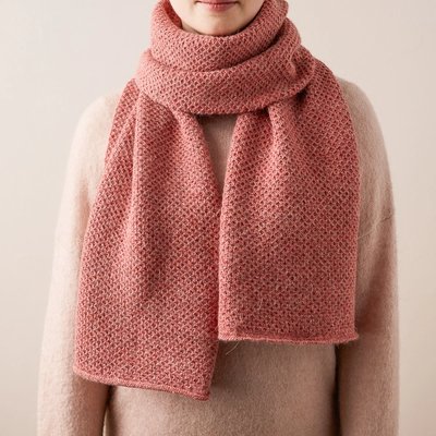 Mini Honeycomb Scarf: Free Scarf Knitting Pattern