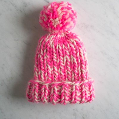 Snow Day Hat: Free Hat Knitting Pattern