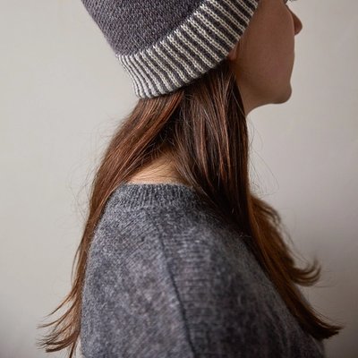 Striped Cuff Hat: Free Hat Knitting Pattern