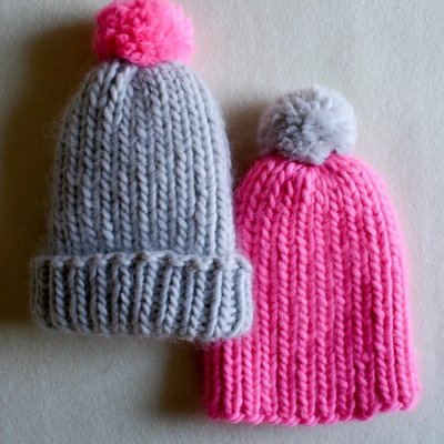 Super Simple Baby Hat: Free Hat Knitting Pattern