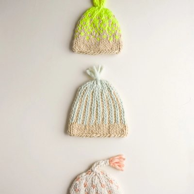 Trio of Colorwork Hats: Free Hat Knitting Pattern