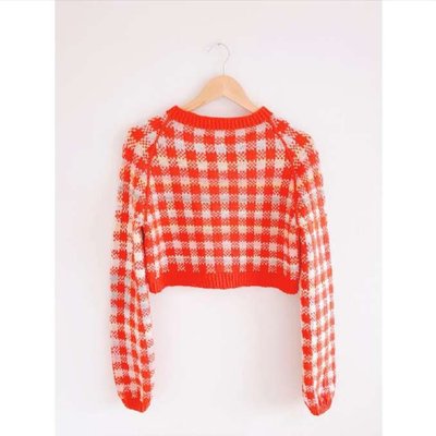 Пуловер GR8 GINGHAM RAGLAN